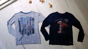 Lot de 2 tee shirts manches longues garçon 10ans ikks