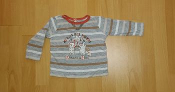 Tee-shirt manches longues sergent major 12 mois