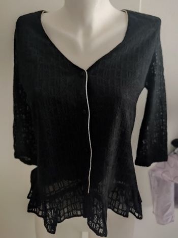 #kytieMfemme. Chemise blouse manches 3/4 taille M