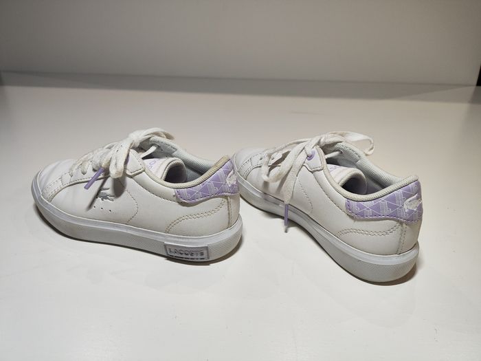 Lacoste Powercourt Signature Enfant Fille Violet Lila Taille 29 - photo numéro 4