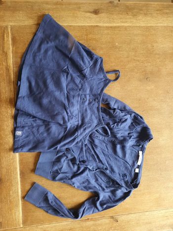 Ensemble marese veste et débardeur 5 ans comme neuf