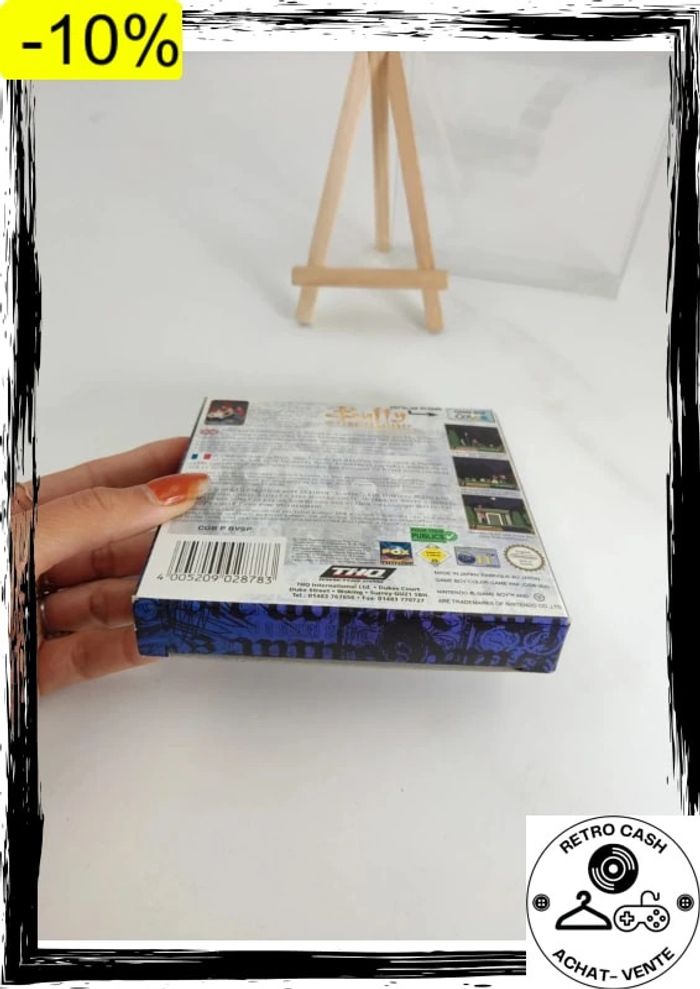 Jeu game boy color Buffy the vampire slayer complet eur - photo numéro 17