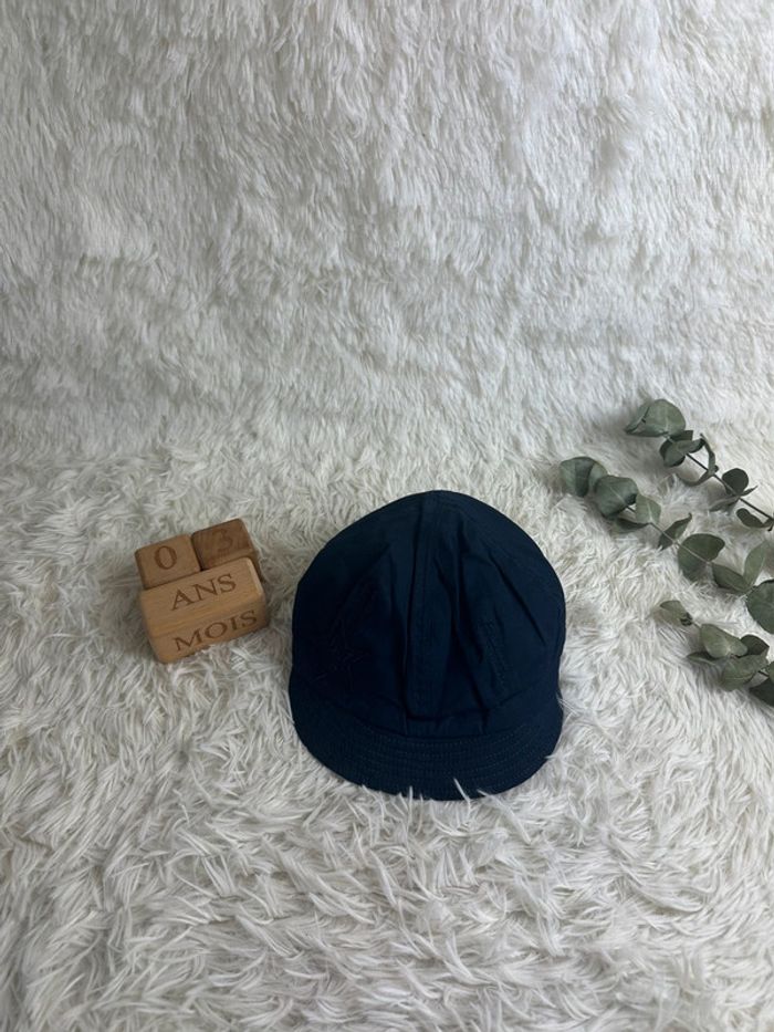Casquette bleu marine Obaibi taille 52