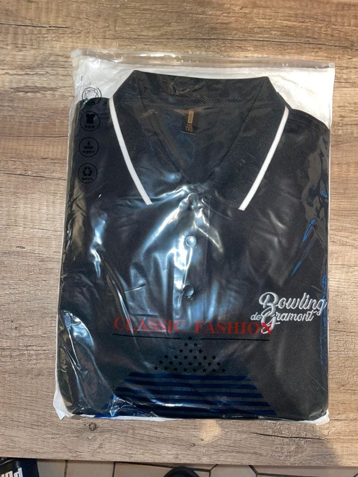 Polo noir - photo numéro 2