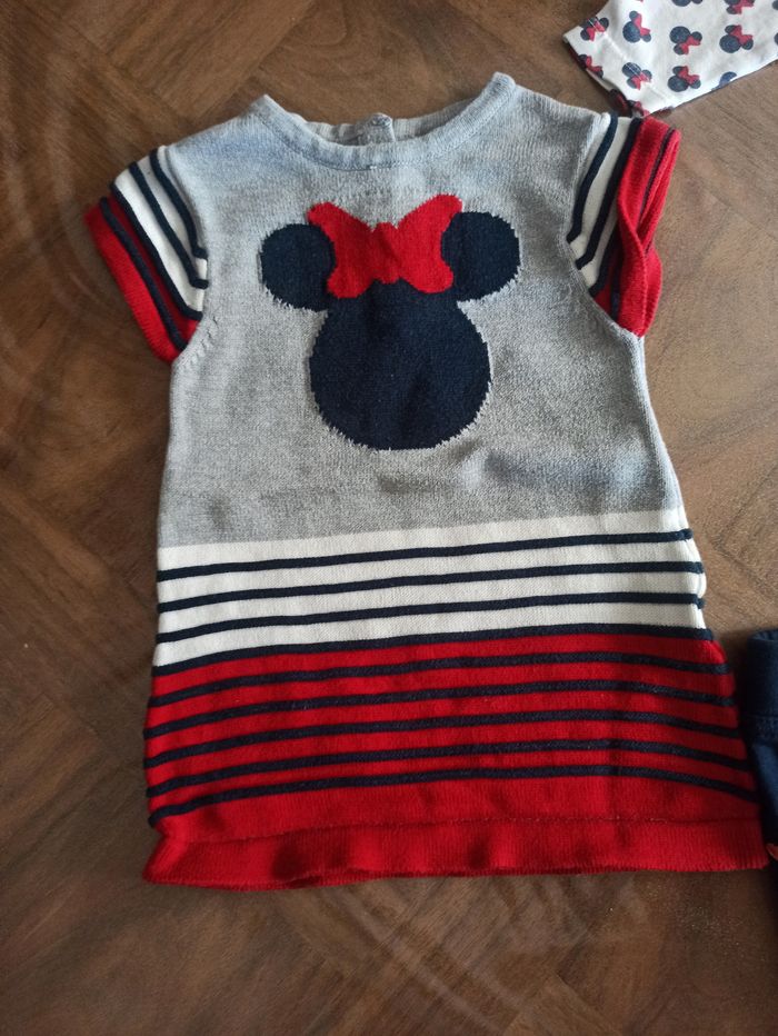 Robe Minnie Disney+ ensemble + legging - photo numéro 2