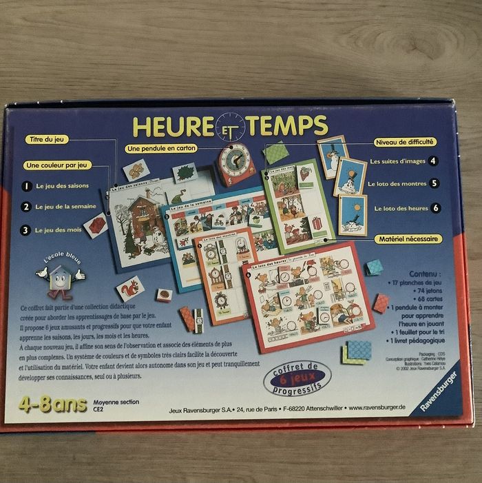 Jeu Heure et temps pour enfants - photo numéro 2
