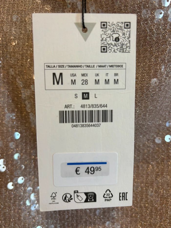 Robe ZARA rose poudré - photo numéro 4