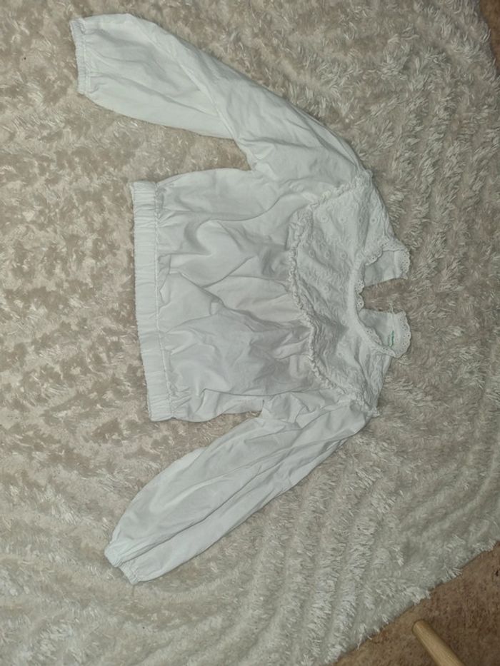 Blouse vertbaudet neuf 5 ans