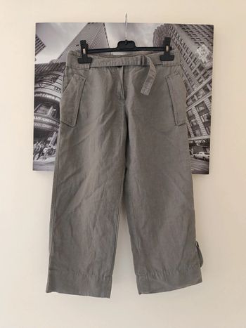 Pantacourt t 36 gris marque Ikks