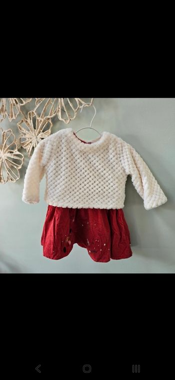 Robe + pull  catimini 12 mois
