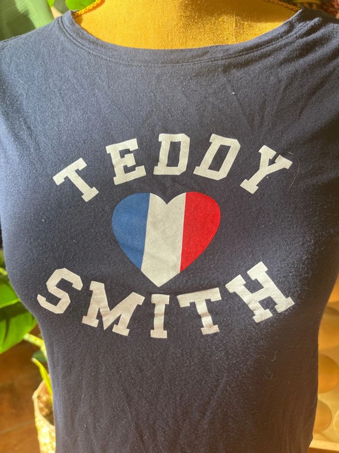 t-shirt teddy smith xs - photo numéro 2