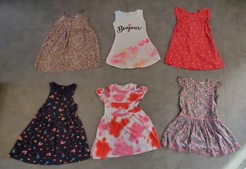 Lot de 6 robes Kiabi
