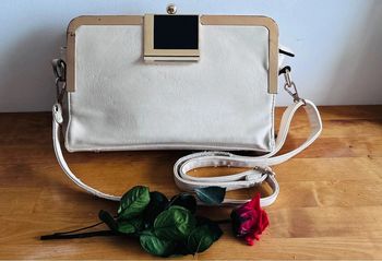 👜 sac à main chic beige et doré #gallantry