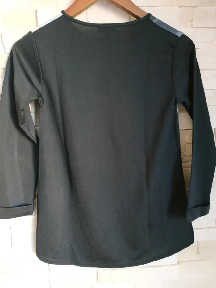 T-shirt fille 14 ans Tissaia tbe noir gris blanc - photo numéro 7