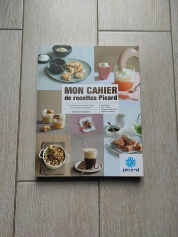 Picard Livre "mon cahier de recettes Picard"