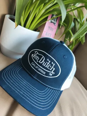 Casquette Trucker Von Dutch marine