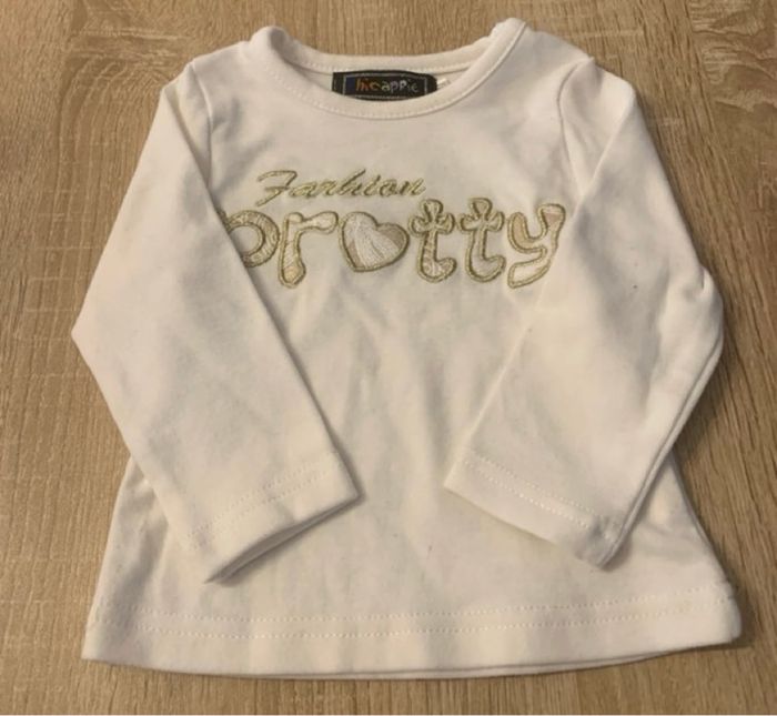 Lot T-shirt taille 3 mois - photo numéro 4