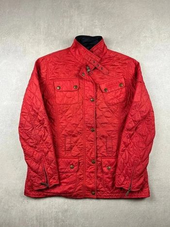 Veste matelassée Barbour Quilted waterproof shoveler Jacket Premium british rouge | Size L #240