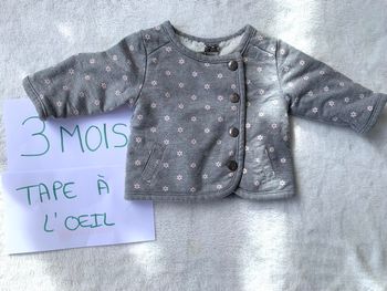 Gilet chaud 3 mois Tape à l’œil 