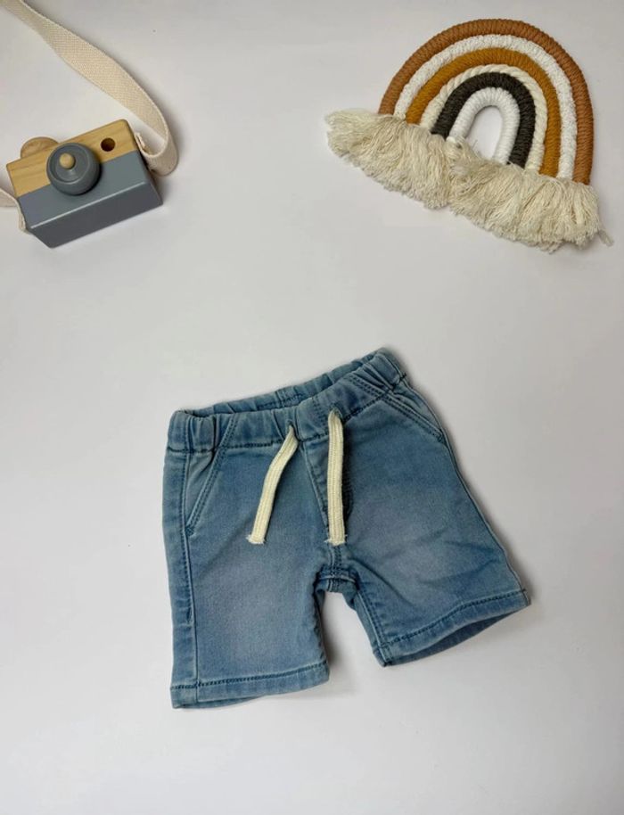 Short en jeans Noppies bébé garçon taille 1-2 mois 56 cm comme neuf