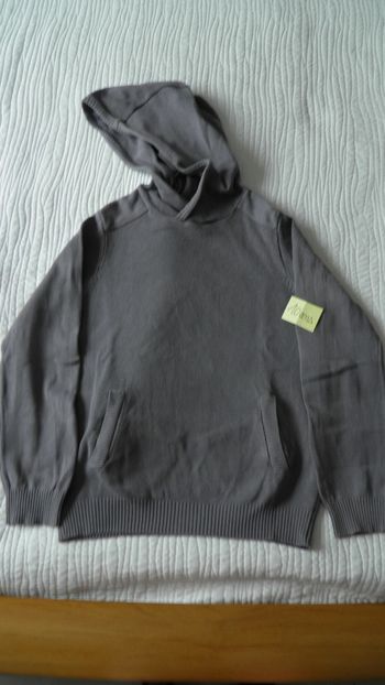 Pull à capuche Orchestra 10 ans gris