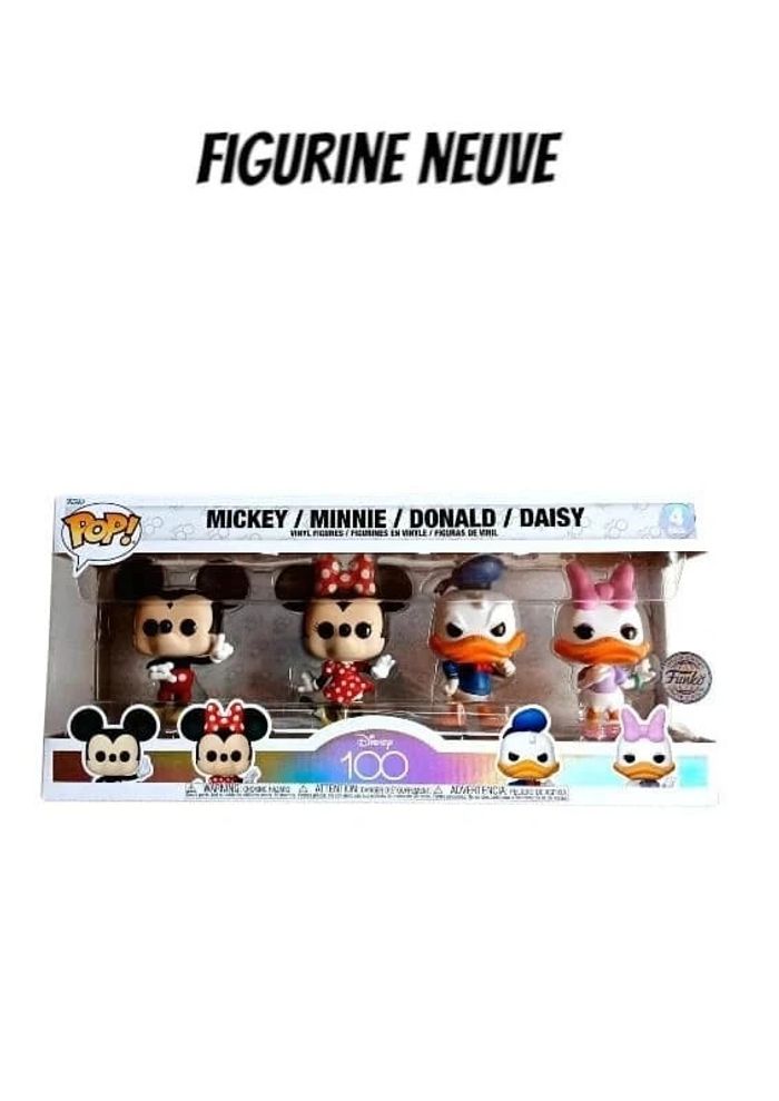 Figurines POP! Disney 100 Disney Classics 4-Pack
