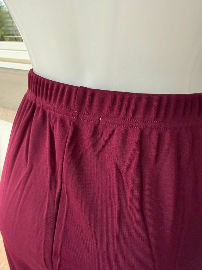 Pantalon couleur lin de vin Daxon - photo numéro 5