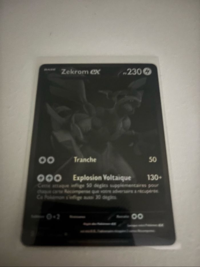 Zekrom bwr foudre noir 10.5 - photo numéro 3
