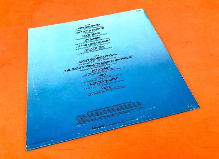 Vinyle 33 tours The Beatles First and Tony Sheridan Enregistrements originaux Impact 6886556 - photo numéro 3