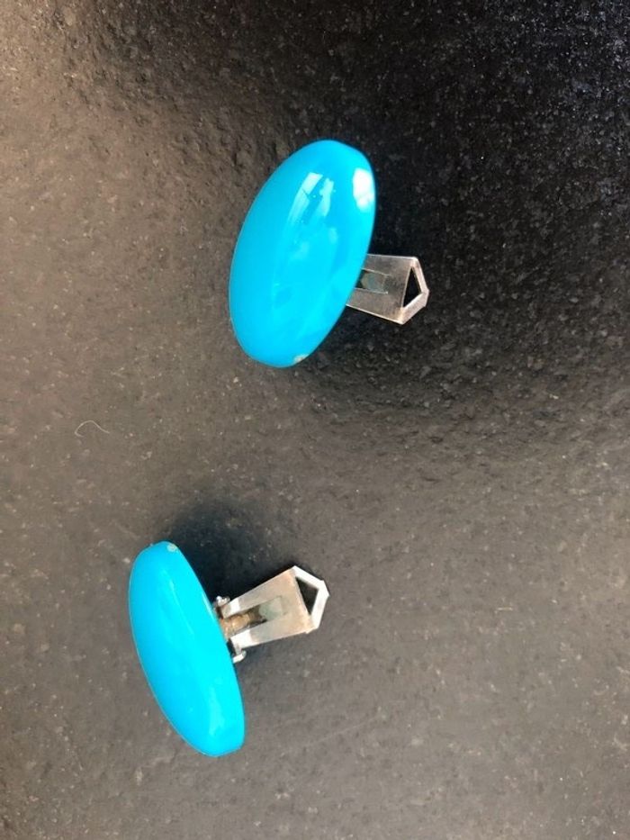 Boucles d’oreilles clip #vintage 80 - photo numéro 2