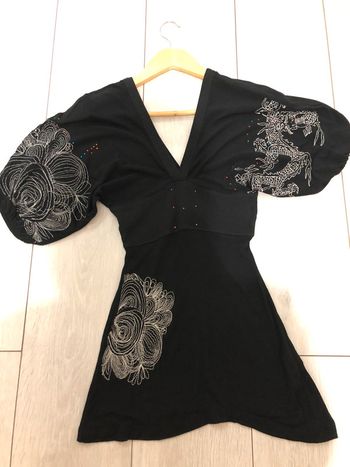 Top desigual noir XS