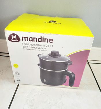 Cuiseur vapeur 2 en 1