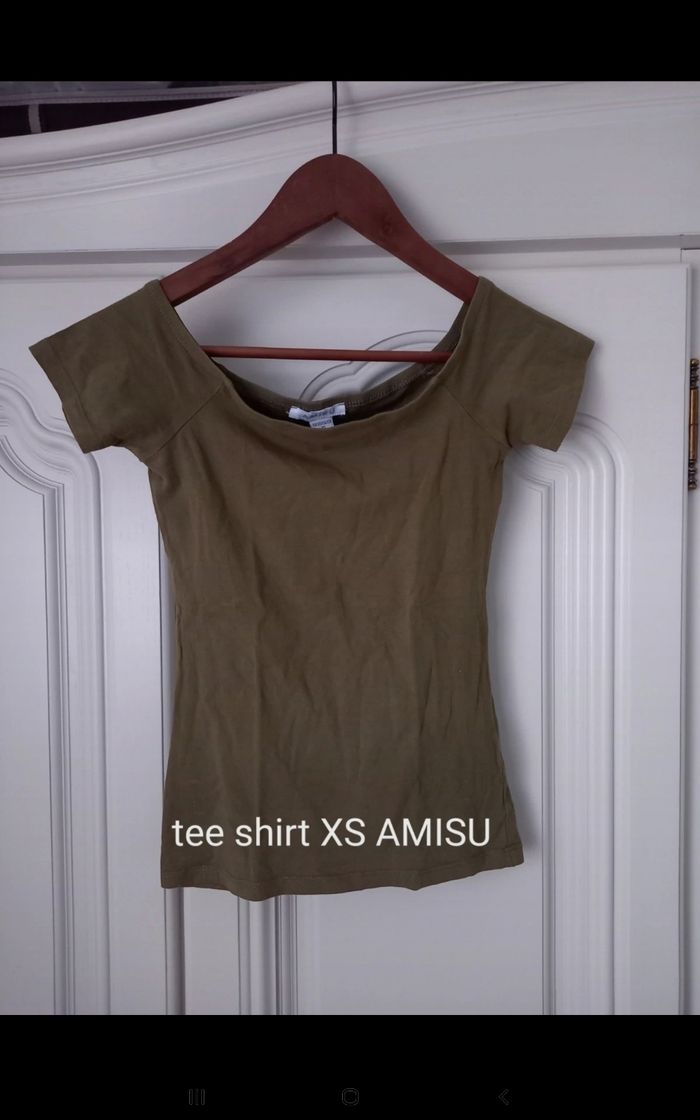 Tee-shirt XS kaki amisu