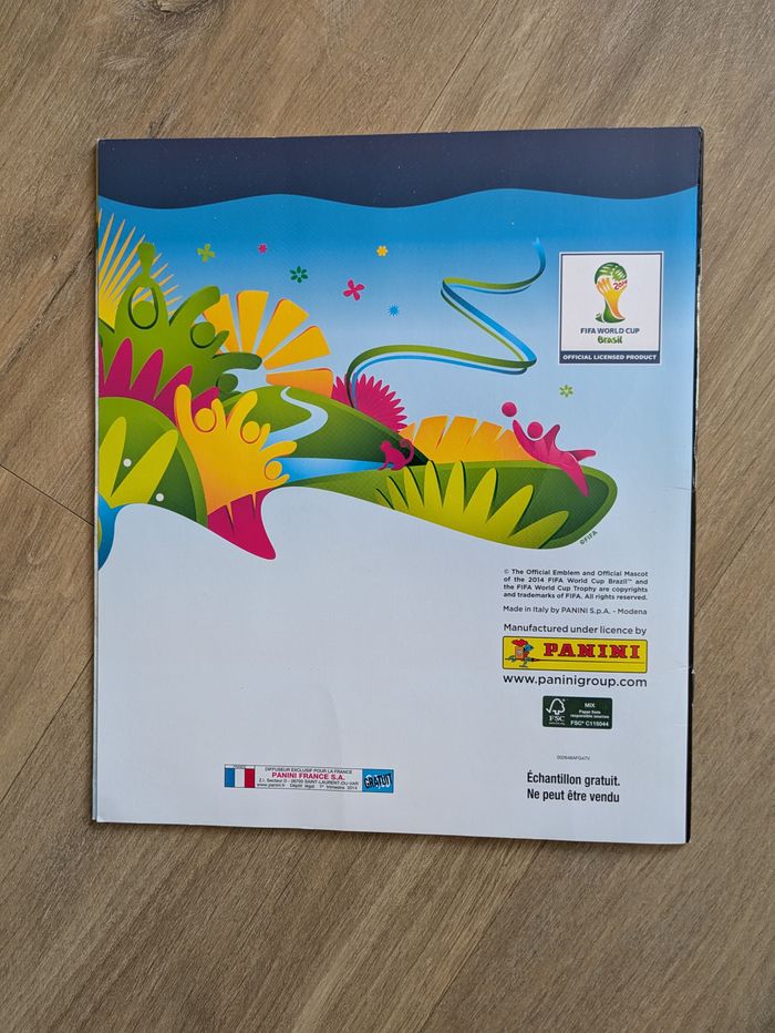 Album Panini Fifa World Cup Brasil 2014 - photo numéro 2
