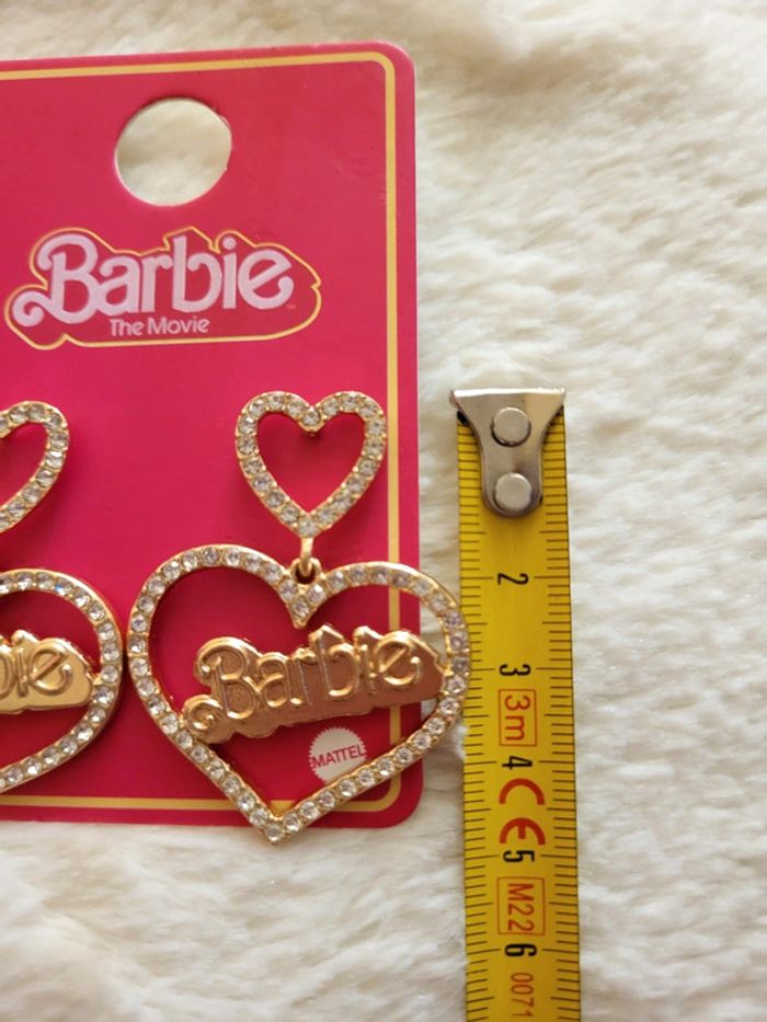 Boucles d'oreilles Barbie - photo numéro 4