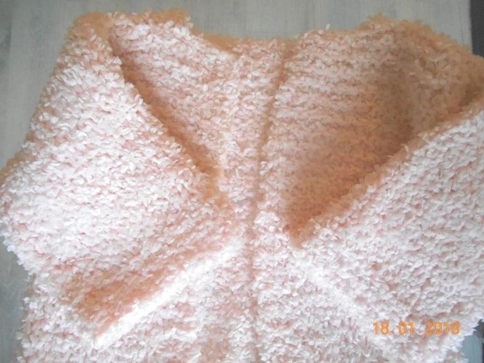 Gilet fille rose pastel maille tricot 12-18 mois neuf - photo numéro 2