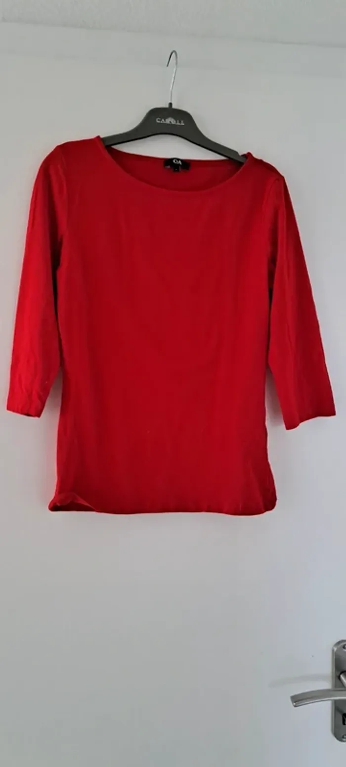 T-shirt manches 3/4, C&A, taille S