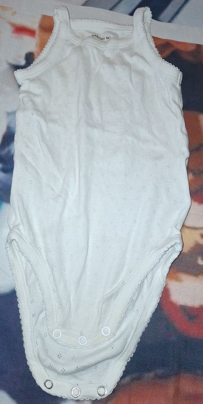 Body bretelles Boutchou 9 mois