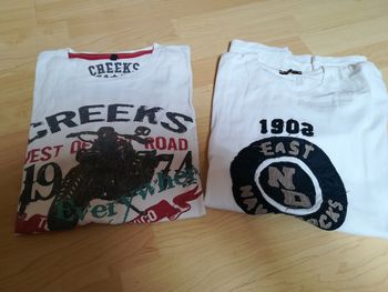 lot de 2 tee shirt 16 ans
