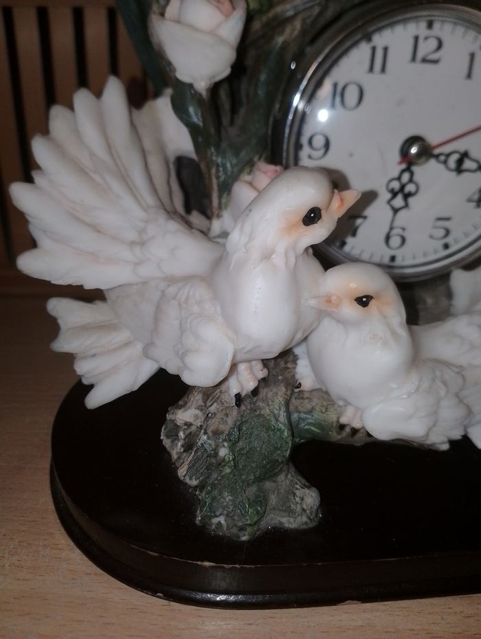 Horloge avec colombes - photo numéro 8