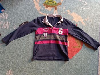 T-shirt polo manches longues 6ans