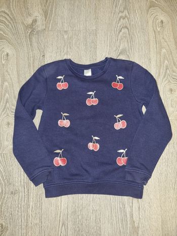 Sweat cerise C&A 8 ans 128 cm