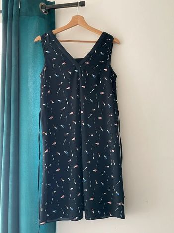 Robe été bleu marine