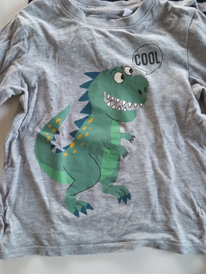 Lot de 5 tee-shirt manches longues - photo numéro 3