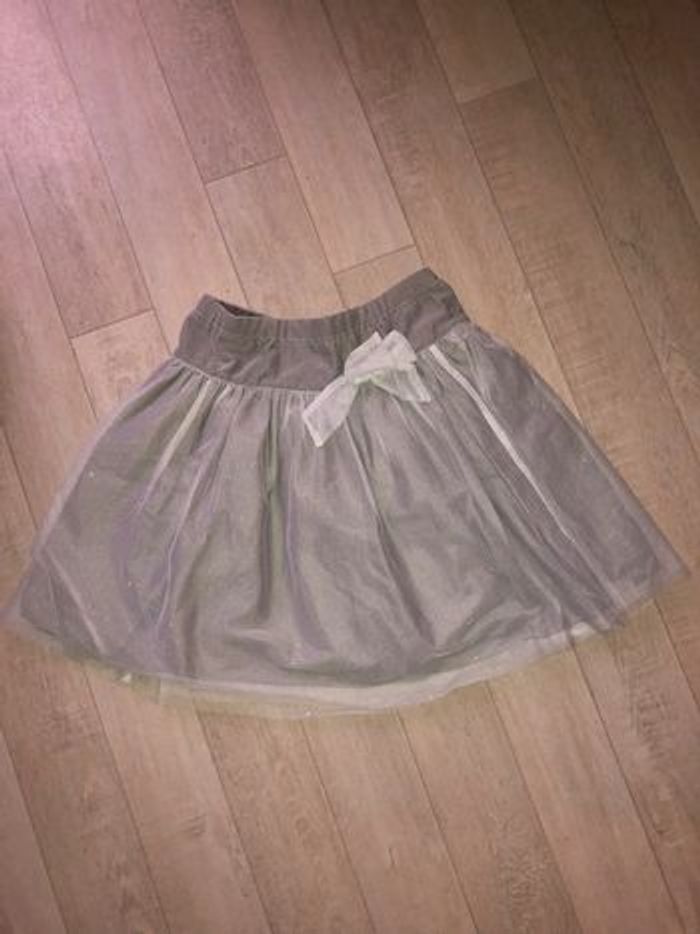 Jupe grise argentée pailletée Cyrillus - photo numéro 3