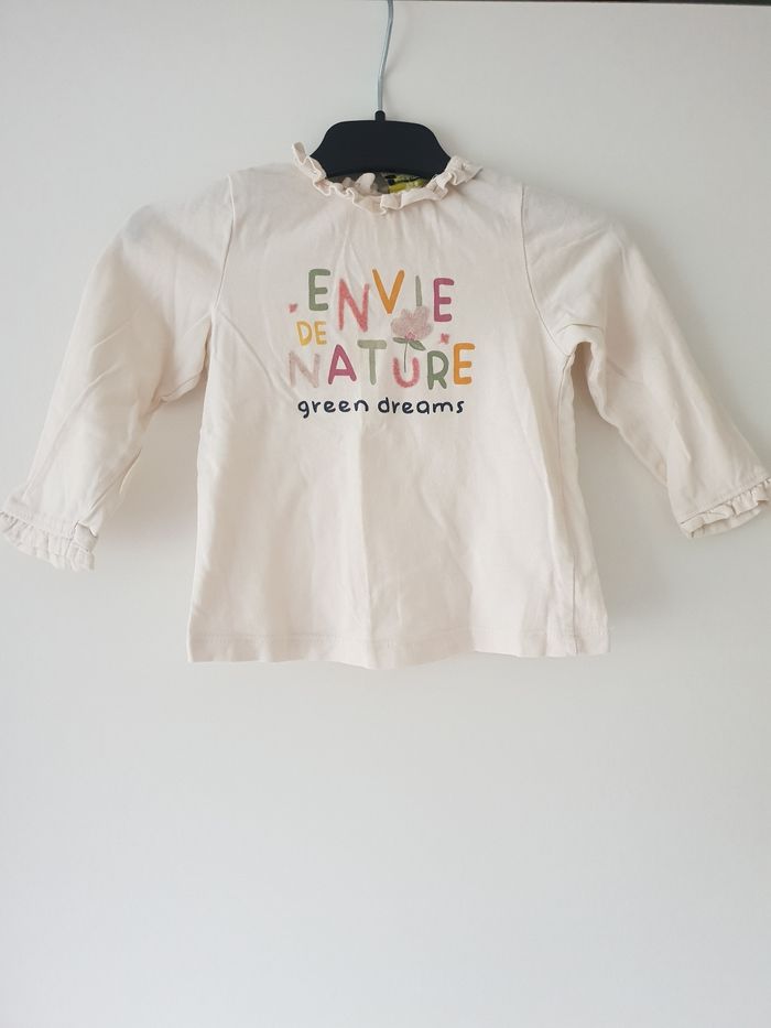 Tee shirt manches longues Tape à l oeil