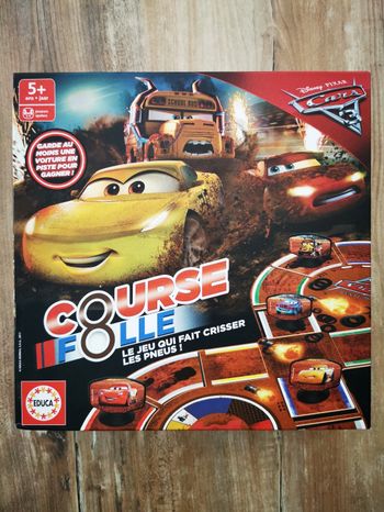 Jeu de société course folle