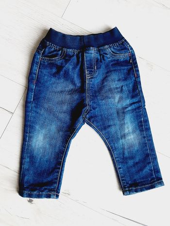 Vêtement bébé fille pantalon jean Obaïbi 12 mois 1 an
