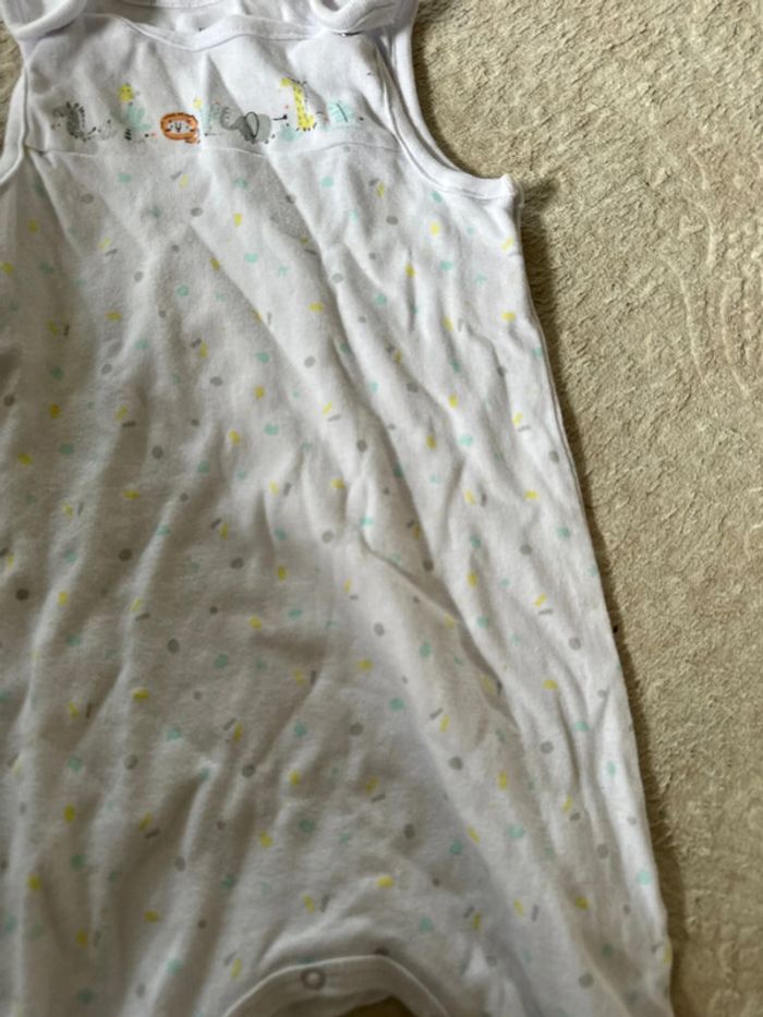 Pyjama léger sans pied jungle mixte dpam - photo numéro 3