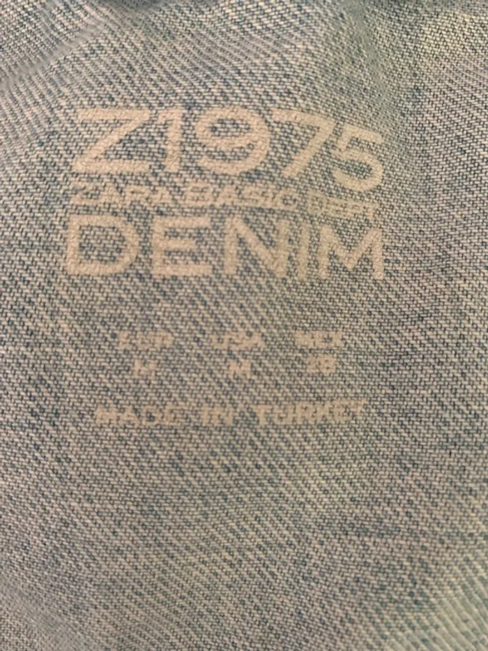 Veste jean vintage sans manches taille M - photo numéro 11